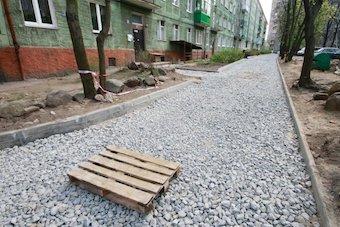 Ремонт 7 улиц в Калининграде отстал от графика