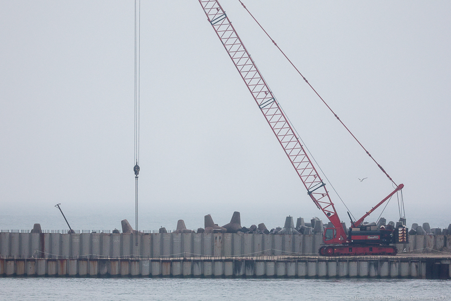 Сроки достройки круизного порта в Пионерском вновь переносятся