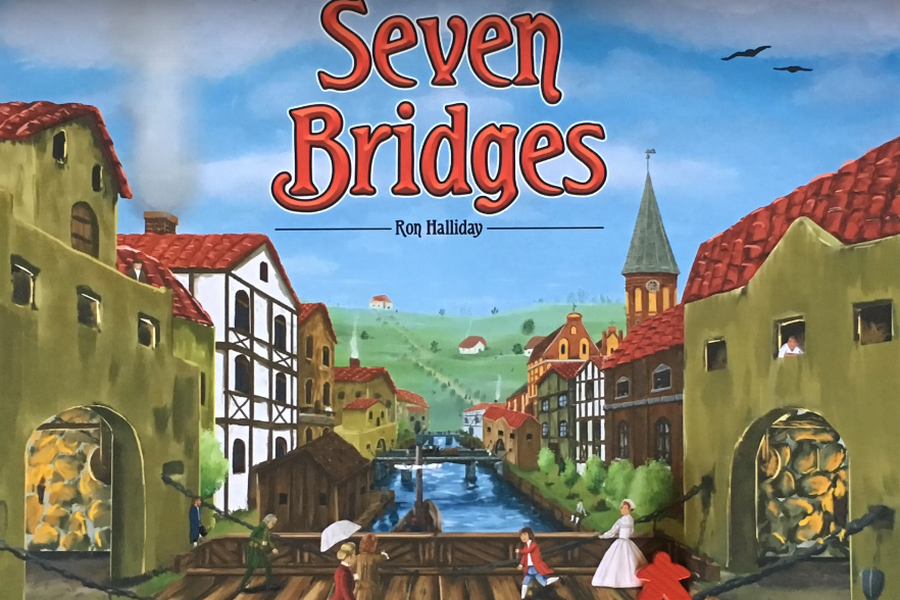Бразильский дизайнер создал настольную игру о семи мостах Кёнигсберга (видео)