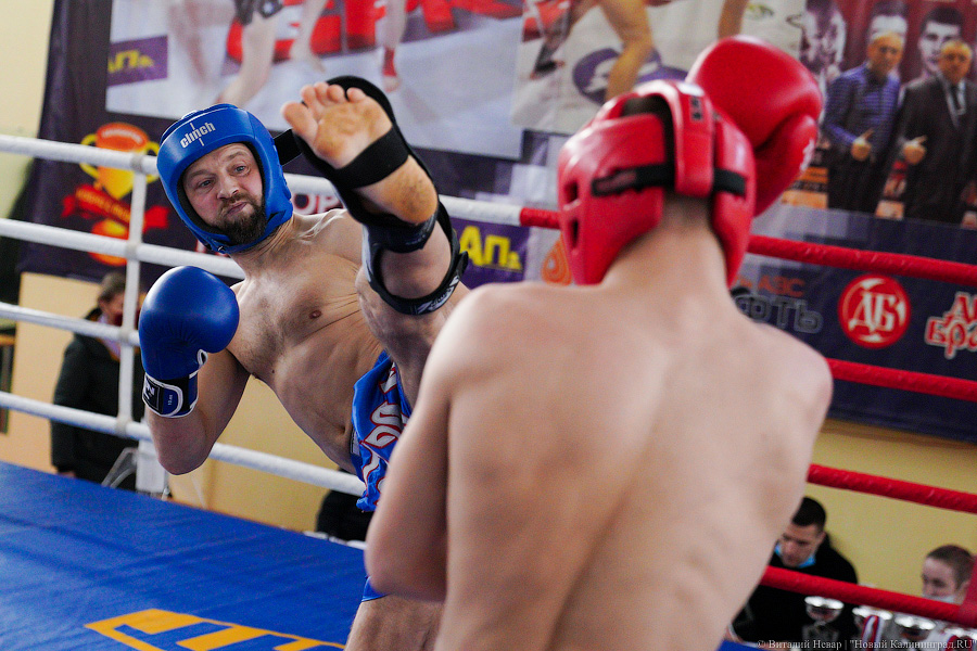 «Ударный» день: в Калининграде прошел чемпионат области по кикбоксингу