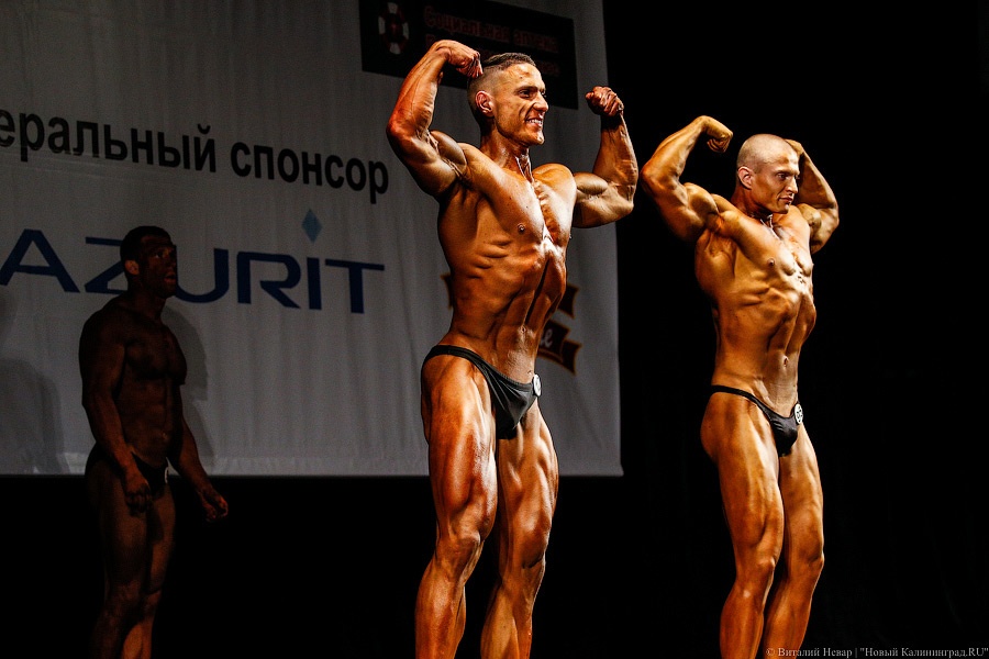 Мышцы, и ничего лишнего: в Калининграде прошел чемпионат по бодибилдингу