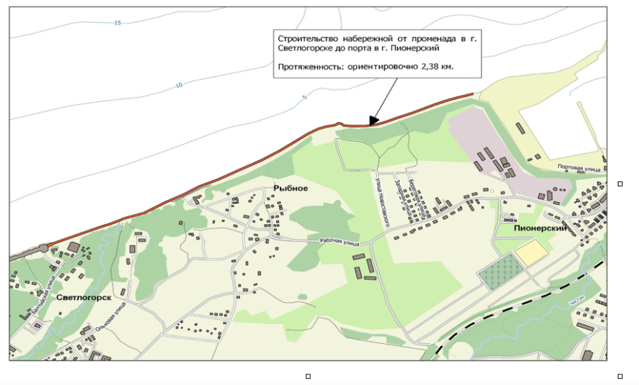 Определен проектировщик променада от Светлогорска до Пионерского