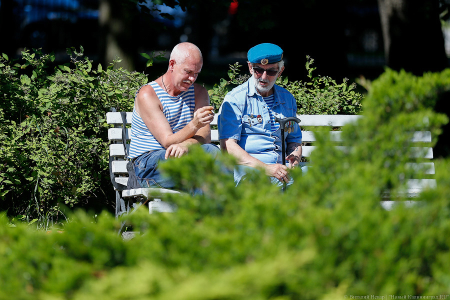 За ВДВ: в Калининграде почтили память погибших десантников