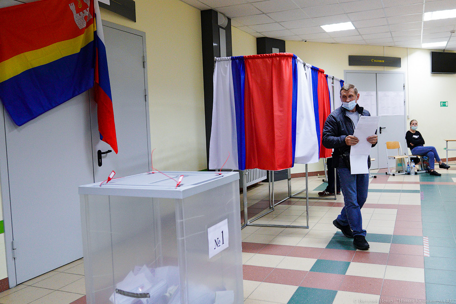 На участках и на кухне: как в Калининградской области прошёл первый день выборов