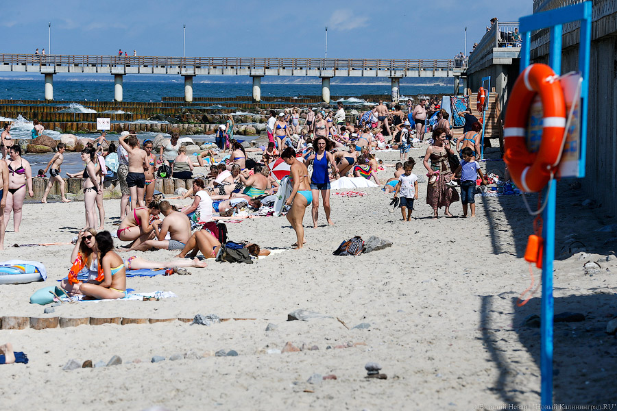Спаси себя сам: кто отвечает за безопасность людей на пляже в Зеленоградске
