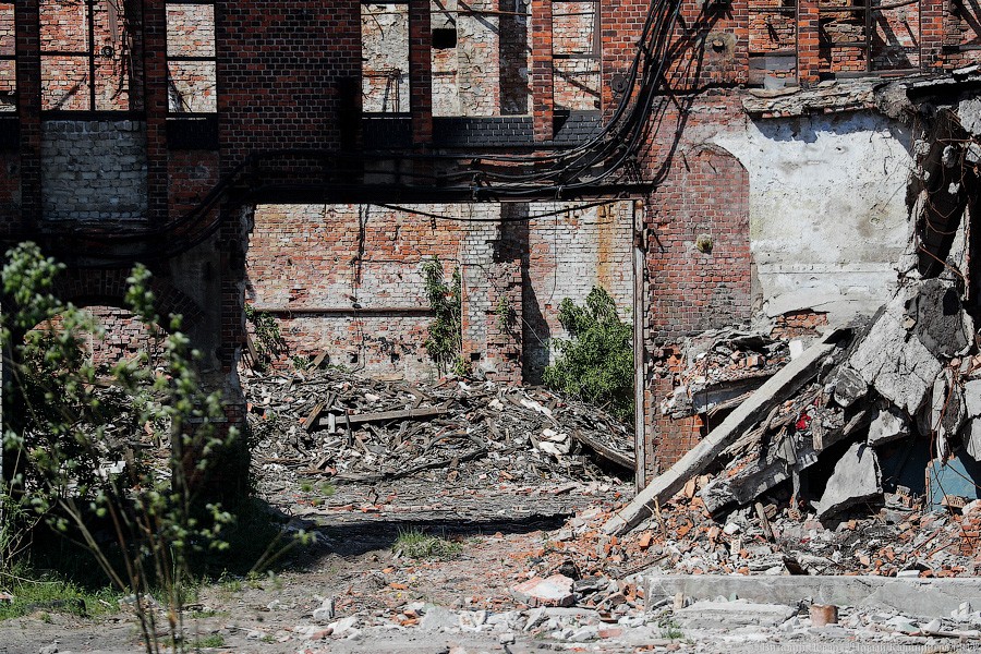 Конец «Дариты»: как сносят здания бывшего ЦБЗ на Ялтинской (фото)  