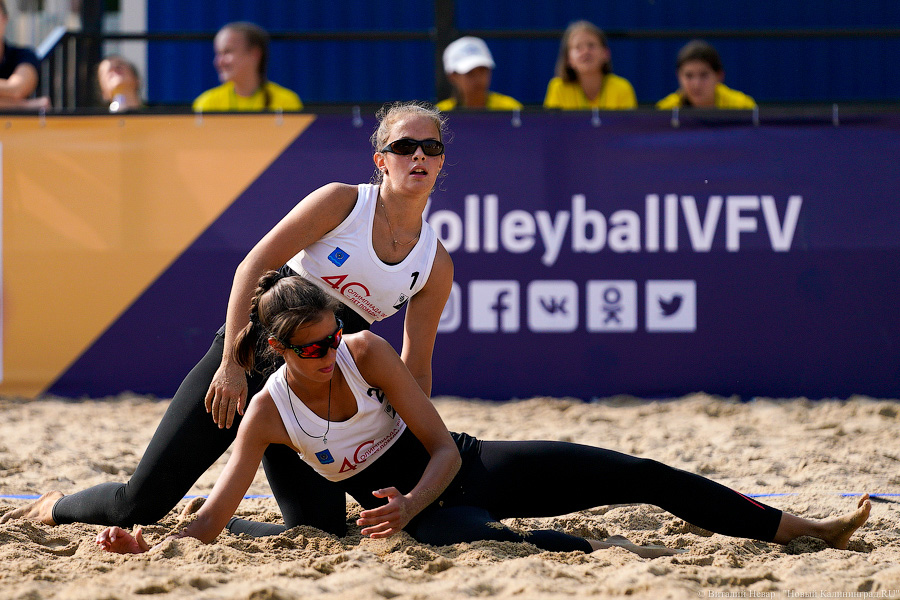 В Зеленоградске стартовал этап чемпионата РФ по пляжному волейболу. Вот как это было