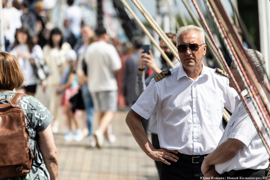 Верёвки, мачты, моряки: в Калининграде открылся фестиваль «Паруса Мира» (фото)