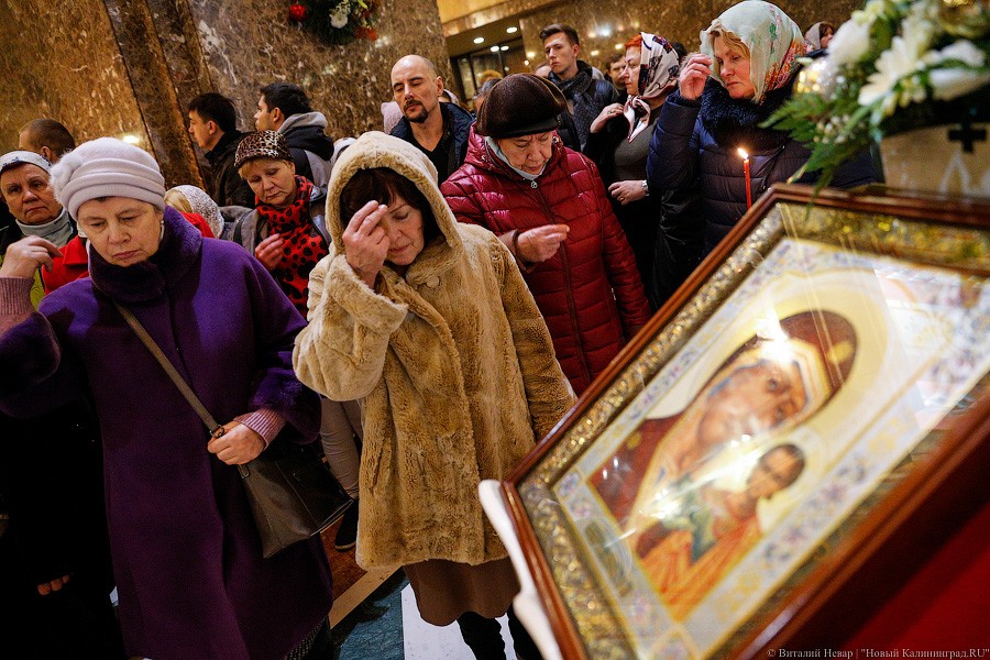 В рождественских богослужениях приняли участие более 2,5 млн россиян