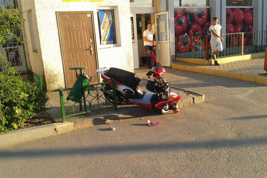 В Калининграде скутеристы устроили три ДТП (+фото)