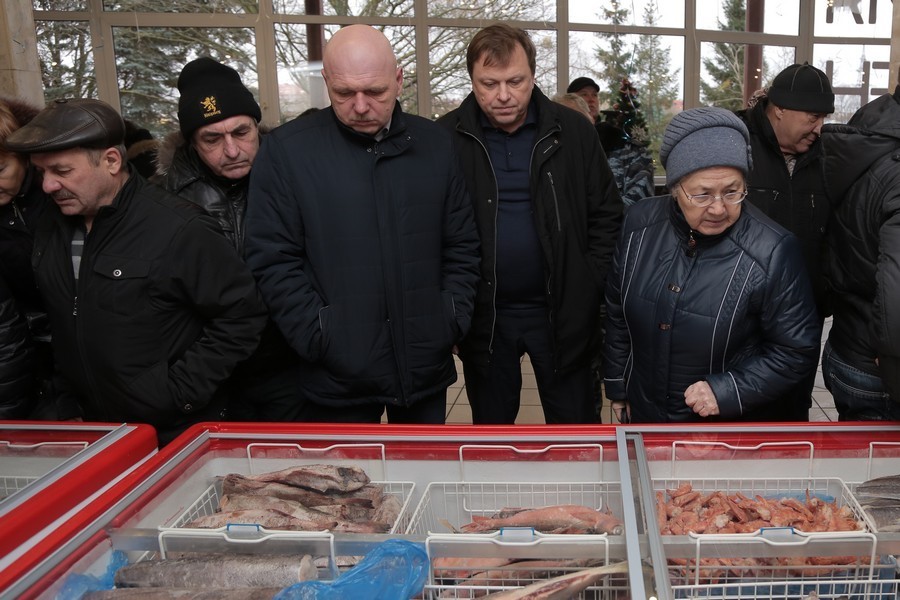 В Калининградском морском рыбном порту открылся специализированный магазин