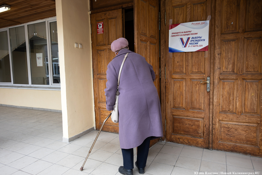 Один на ринге: как проходило голосование в Калининградской области (фото)