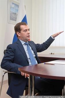 Цуканов: во время визита Медведева я пообщался с ним трижды