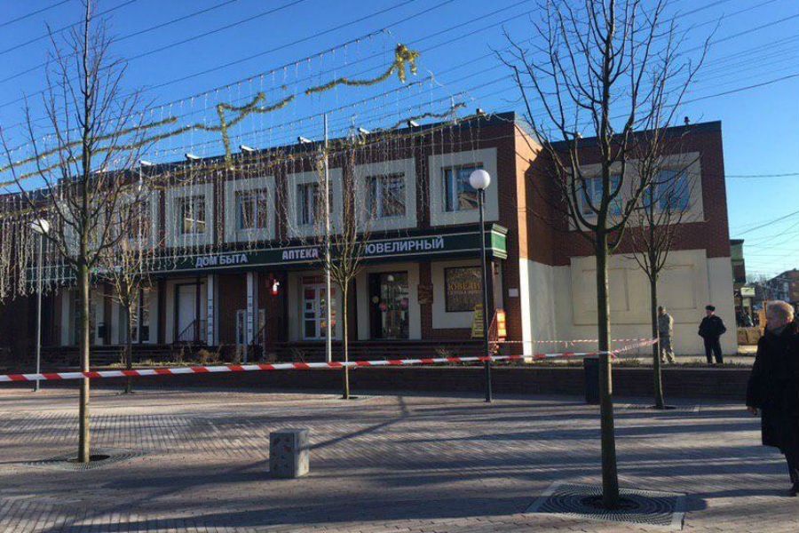 В полиции объяснили оцепление на ул. Баранова