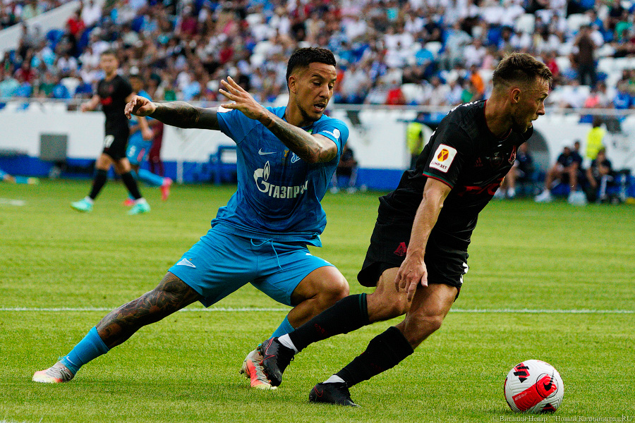 Три гола в одни ворота: как «Зенит» взял Суперкубок в Калининграде (фото)