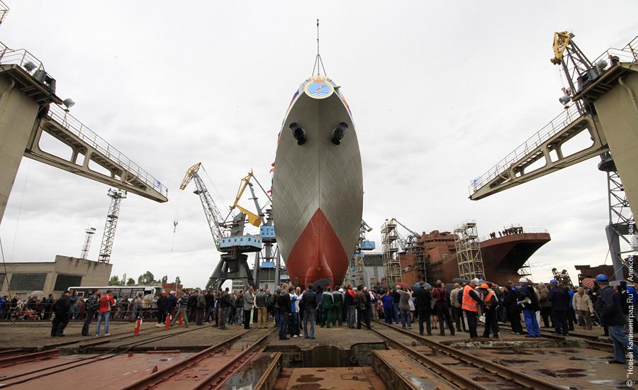 «'Колчан' на воду!»: фоторепортаж "Нового Калининграда.Ru"