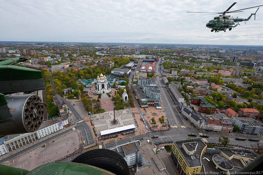 Мне сверху видно все: репетиция воздушного парада в Калининграде (фото)