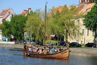 Лодка викингов. Фото предоставлено Польским культурно-деловым центром в Калининграде