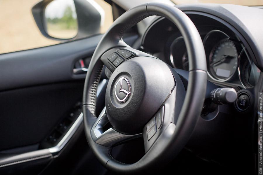 Полевые заметки: тест-драйв кроссовера Mazda CX-5