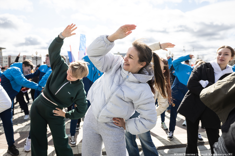 От зарядки до анализов: как в Калининграде прошёл Всемирный день здоровья