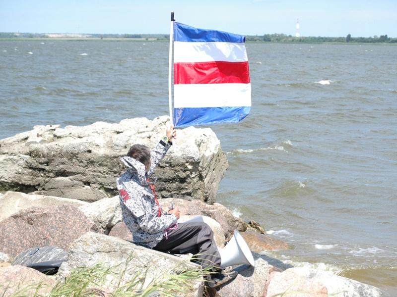 «Космические паруса»: фоторепортаж с соревнований по виндсерфингу