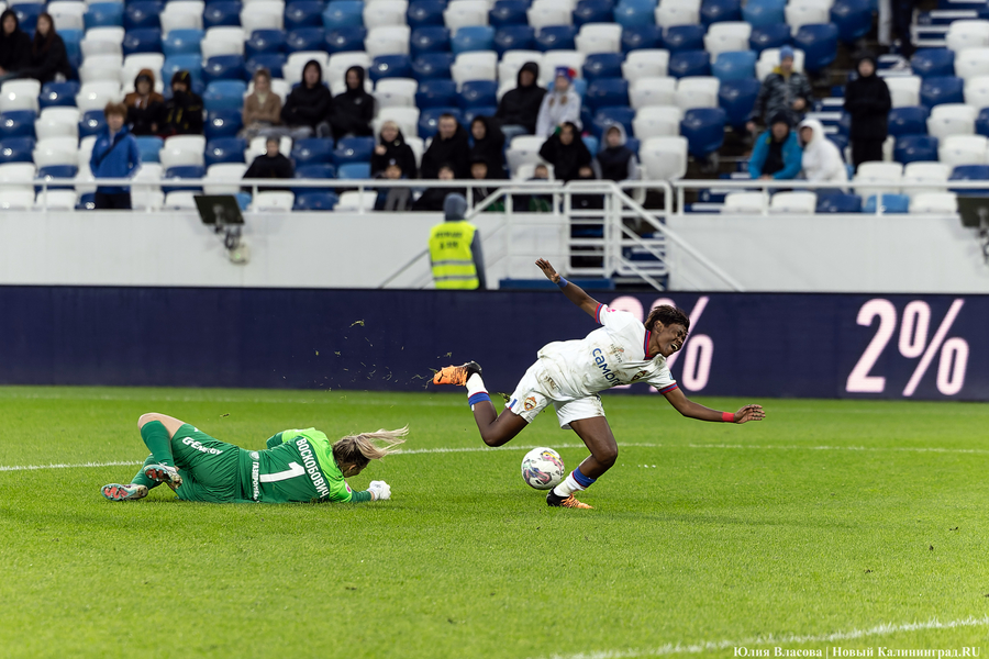 «Дерби двух столиц»: как футболистки ЦСКА обыграли «Зенит» на «Ростех Арене» (фото)