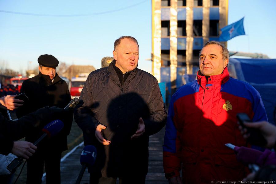 «Рожденные спасать»: глава МЧС России навестил Калининград