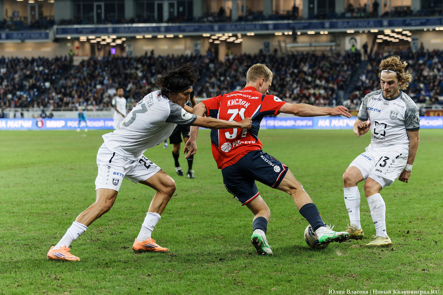 «Запредельный градус матча»: как прошла игра между «Балтикой» и ЦСКА (фото)