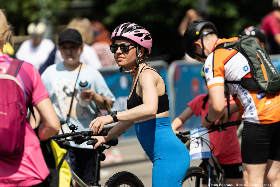 «Море положительных эмоций»: в Калининграде прошёл велопарад «День колеса» (фото)