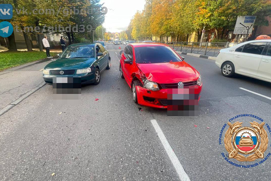 В ДТП на Советском проспекте пострадал 11-месячный ребёнок (фото)