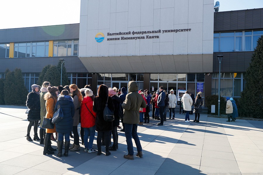 За гречку и тушёнку: как калининградцы выбирали президента России (фото)