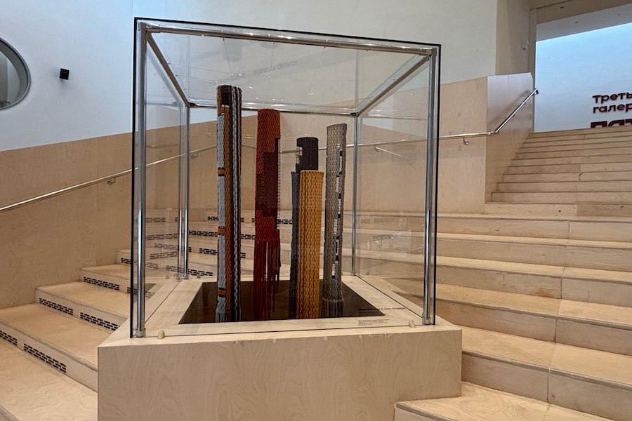 Работа Марии Ермолаевой из Санкт-Петербурга «Светом сплетенные»