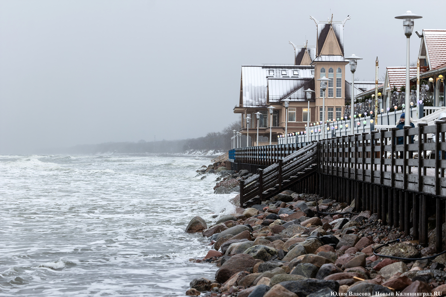 Штормовая вселенная: как циклон «Золтан» накрыл Зеленоградск (фото)