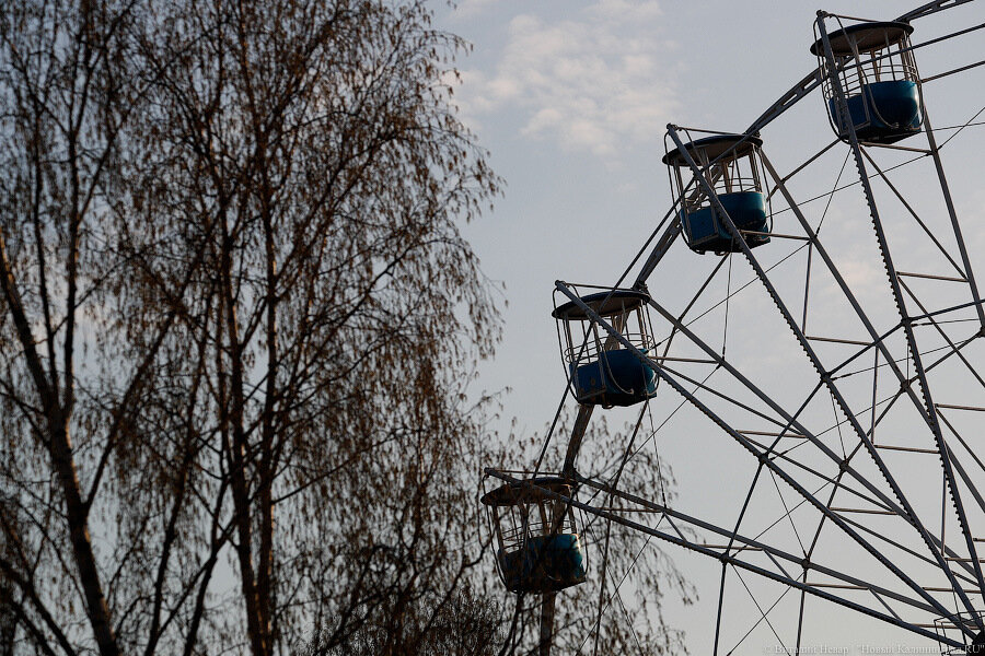 В Калининграде выставили на продажу колесо обозрения