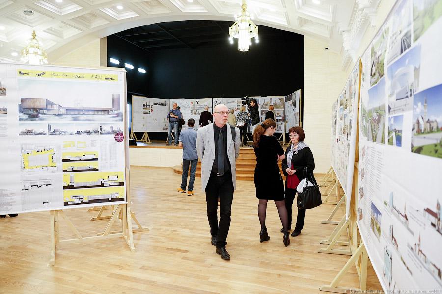 Чемпион по конкурсам: в Калининграде открылась выставка проектов «Пост-замка»