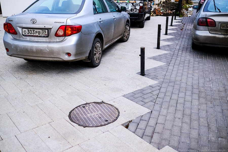 Плитка на плитке: как выглядит центр Зеленоградска во время реконструкции (фото)