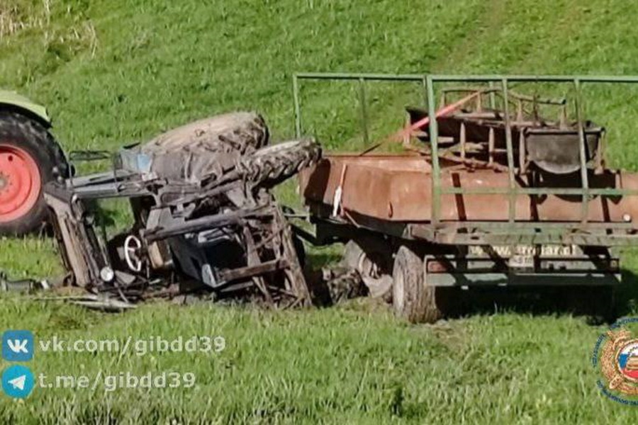 Гостехнадзор — о смертельном ДТП под Озёрском: трактор был неисправен (фото)