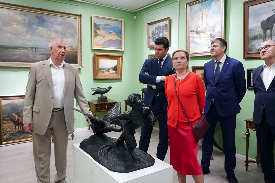 В бывшем Доме актёра открылся музей бизнес-партнёра Олега Шкиля (фото)