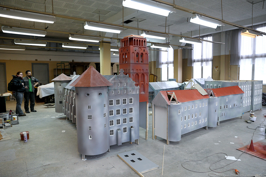 ﻿Построить Кёнигсберг за 4 месяца: как собирают макет Королевского замка