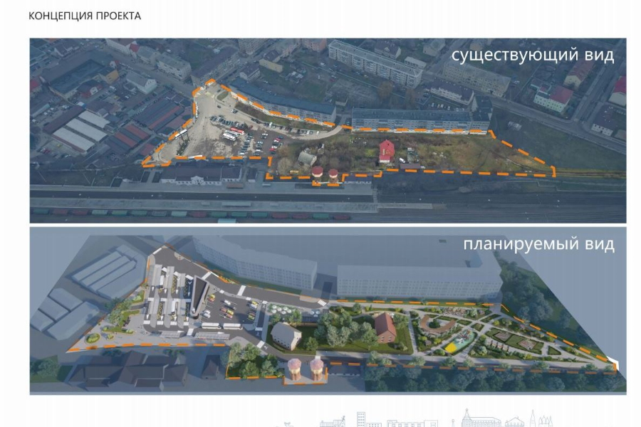 Жителям Гусева предлагают нарисовать скульптуру или стелу для будущего сквера