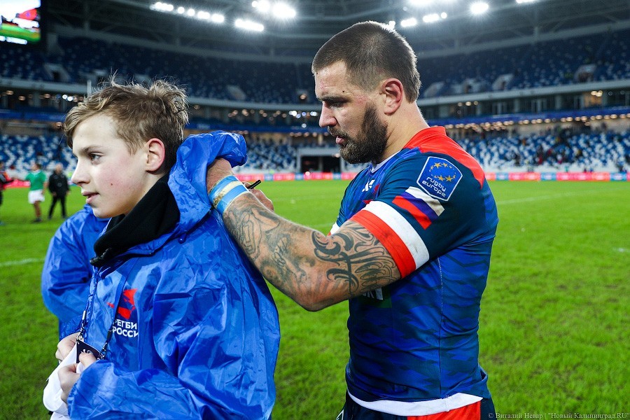 Россия — Португалия: как наши парни победили в матче Rugby Europe в Калининграде