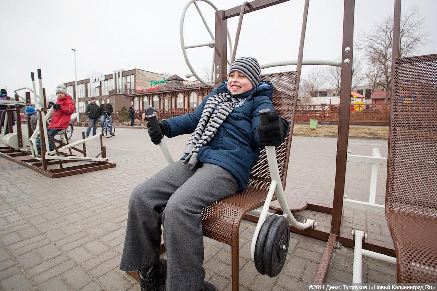 «Жим сидя, коты и обломки»: променад в Зеленоградске в туристическое межсезонье