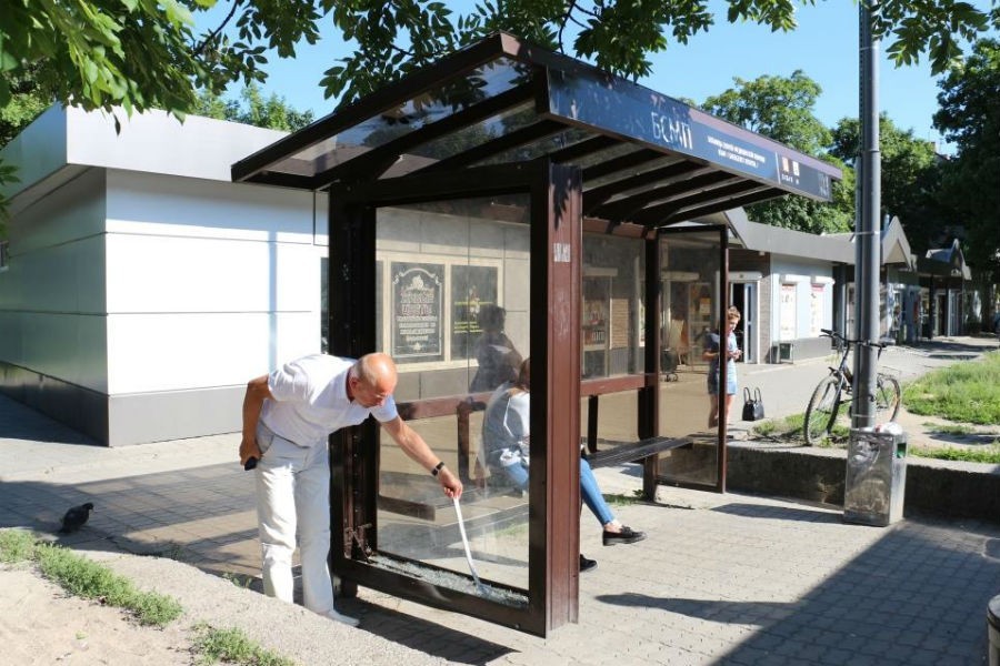 На новые остановочные павильоны в Калининграде до 2021 года предусмотрели 0 руб.