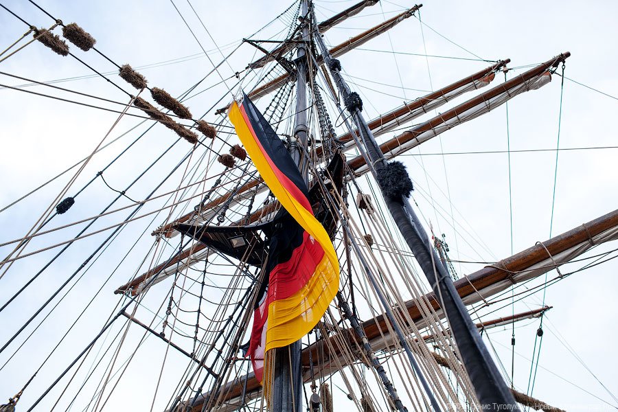 Нынче здесь, завтра — там: немецкий парусник ошвартовался в Калининграде