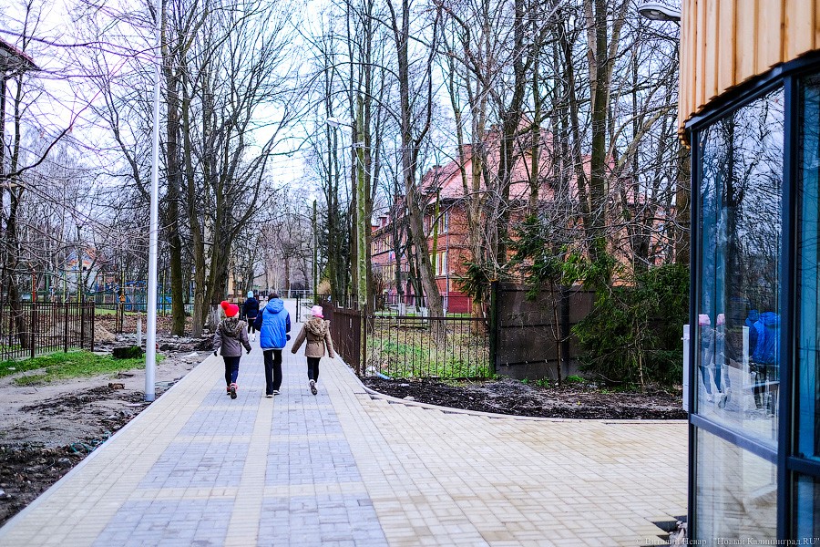 Плитка на плитке: как выглядит центр Зеленоградска во время реконструкции (фото)