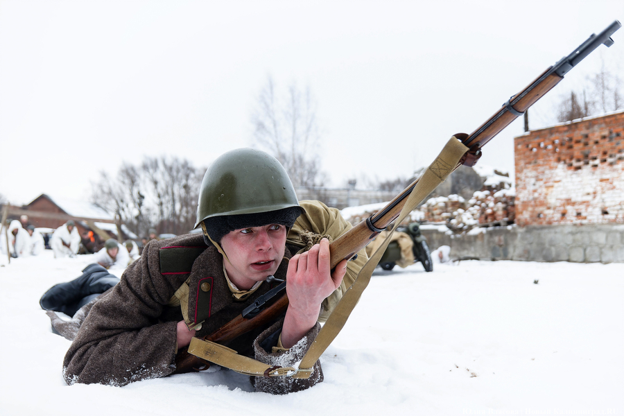 Ключ от железных ворот Кёнигсберга: как прошла реконструкция штурма Лабиау (фото)