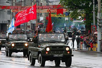 Во время репетиции военного парада в центре Калининграда перекроют движение