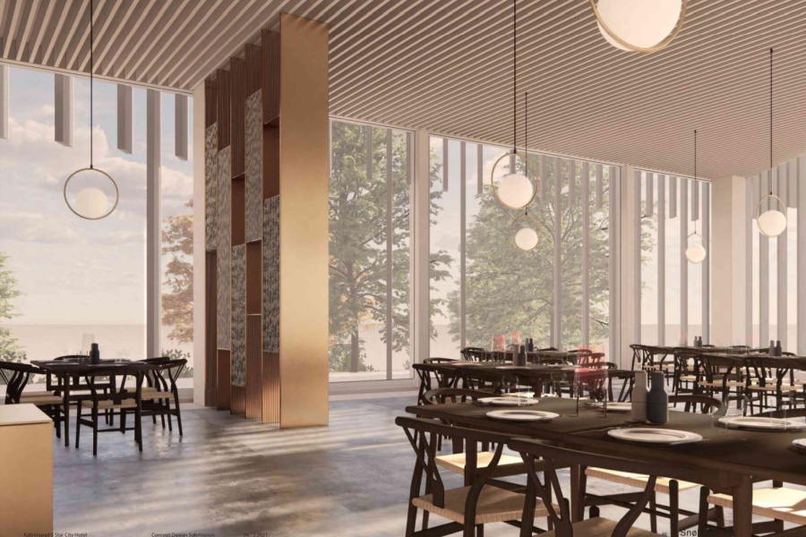 На Острове около стадиона планируют построить пятизвёздочный отель (фото)