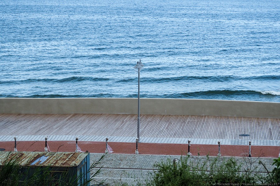 Сокращение отставания: новый променад в Светлогорске стал похож на променад