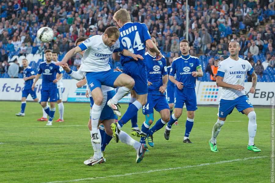 Очень сухо: «Балтика» и «Сибирь» сыграли со счётом 0:0